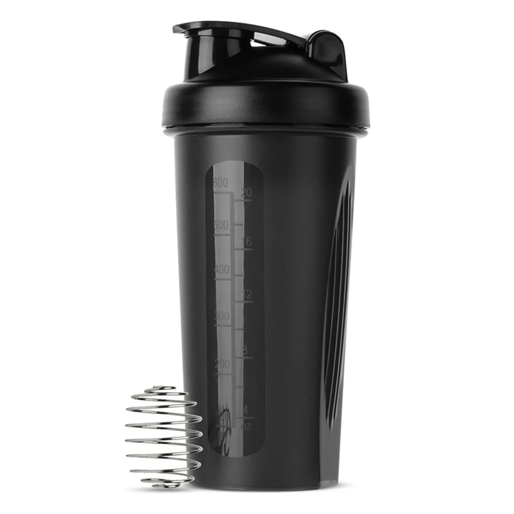 Nutrition And Fitness - Botol Fitness 600ml dengan Pengocok Kawat