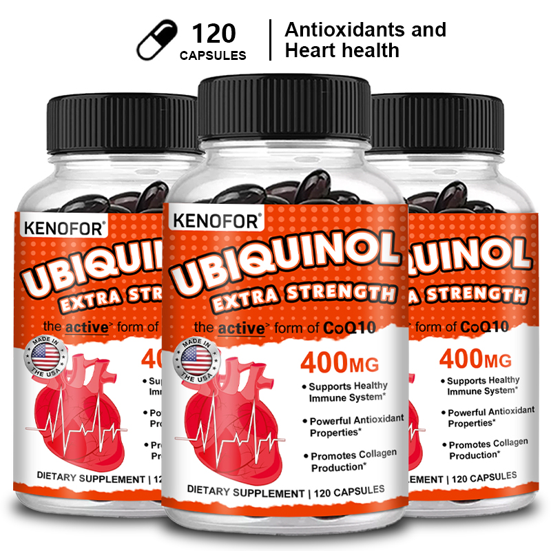 Kenofer Ubiquinol CoQ10 400 mg - Coq10 Ubiquinol Softgel ulasan dan harga