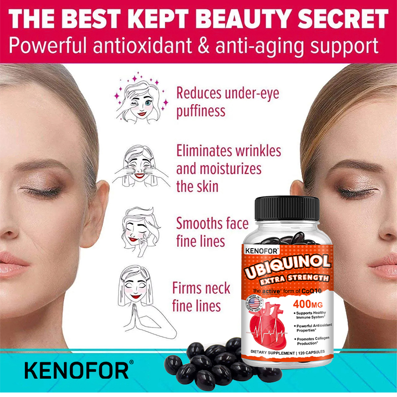 Kenofer Ubiquinol CoQ10 400 mg - Coq10 Ubiquinol Softgel ulasan dan harga